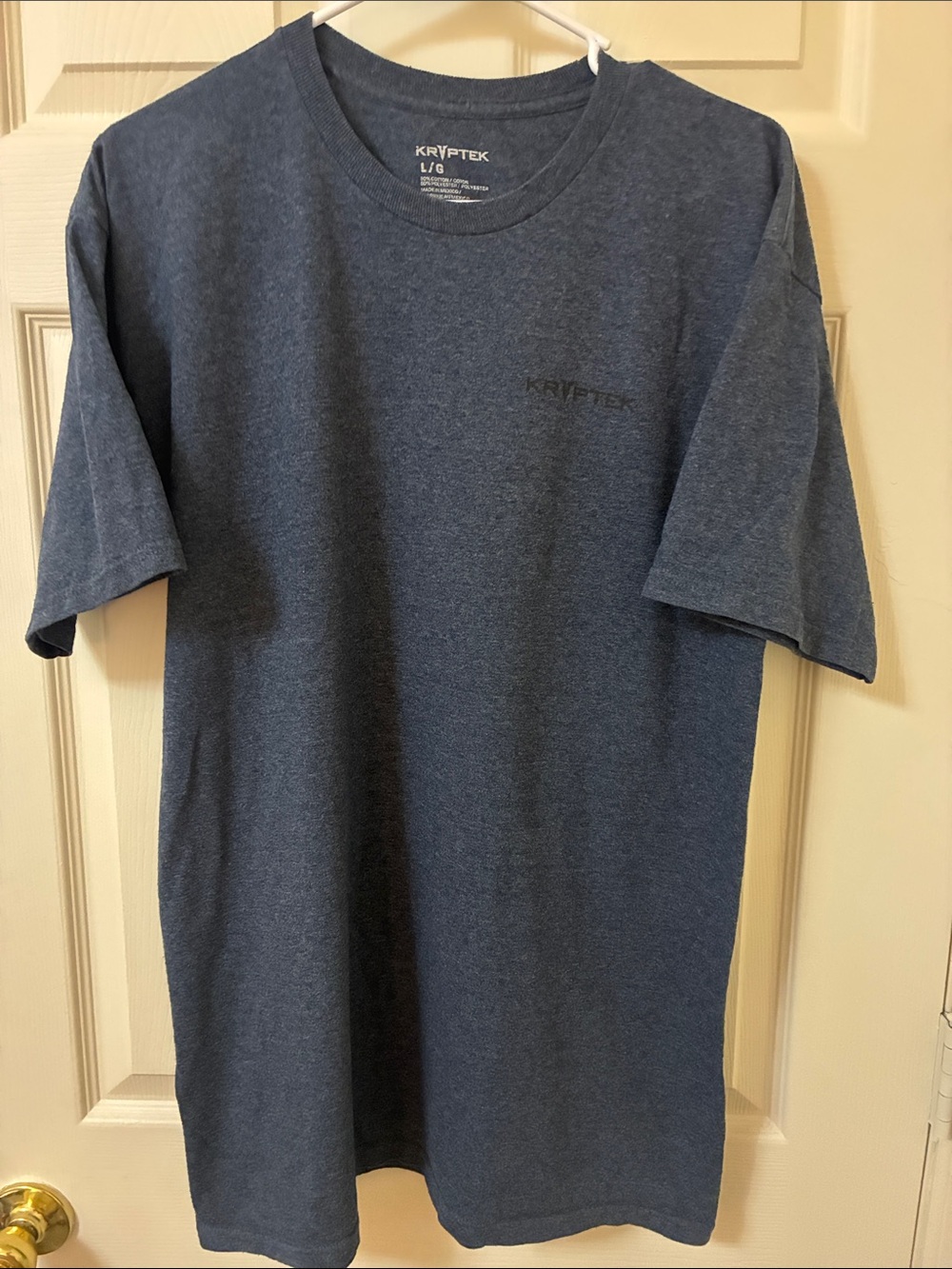 Kryptek Men's Short Sleeve Crew T-Shirt in Slate Blue